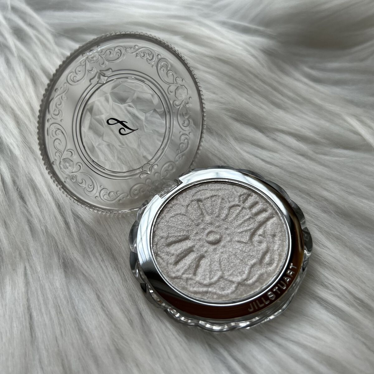 ジルスチュアート　メルティシマー ブラッシュ 05 dazzling snow/JILL STUART/パウダーチークを使ったクチコミ（1枚目）