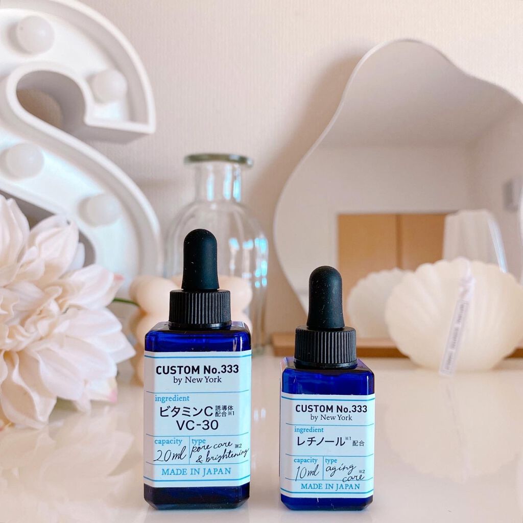 直塗レチノール/CUSTOM No.333 by New York/美容液を使ったクチコミ(6枚目)