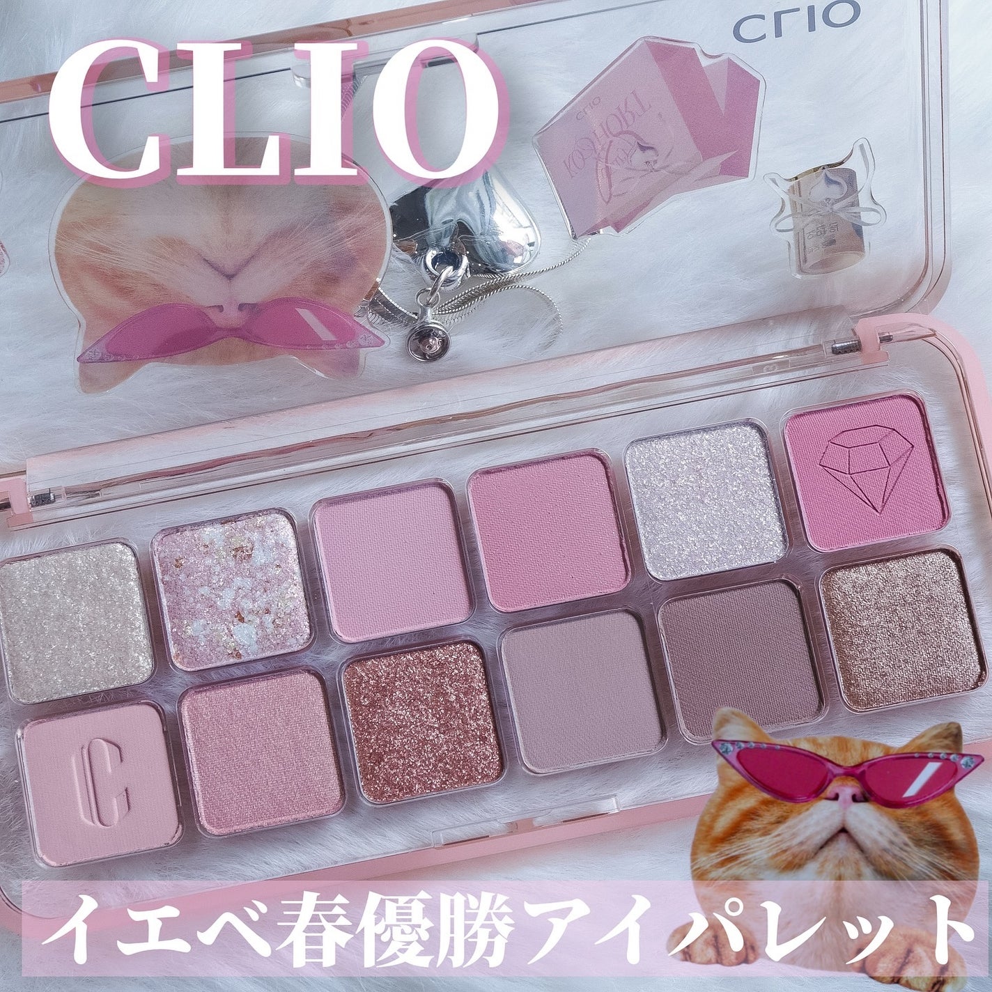 プロ アイ パレット エアー/CLIO/アイシャドウパレットを使ったクチコミ(1枚目)