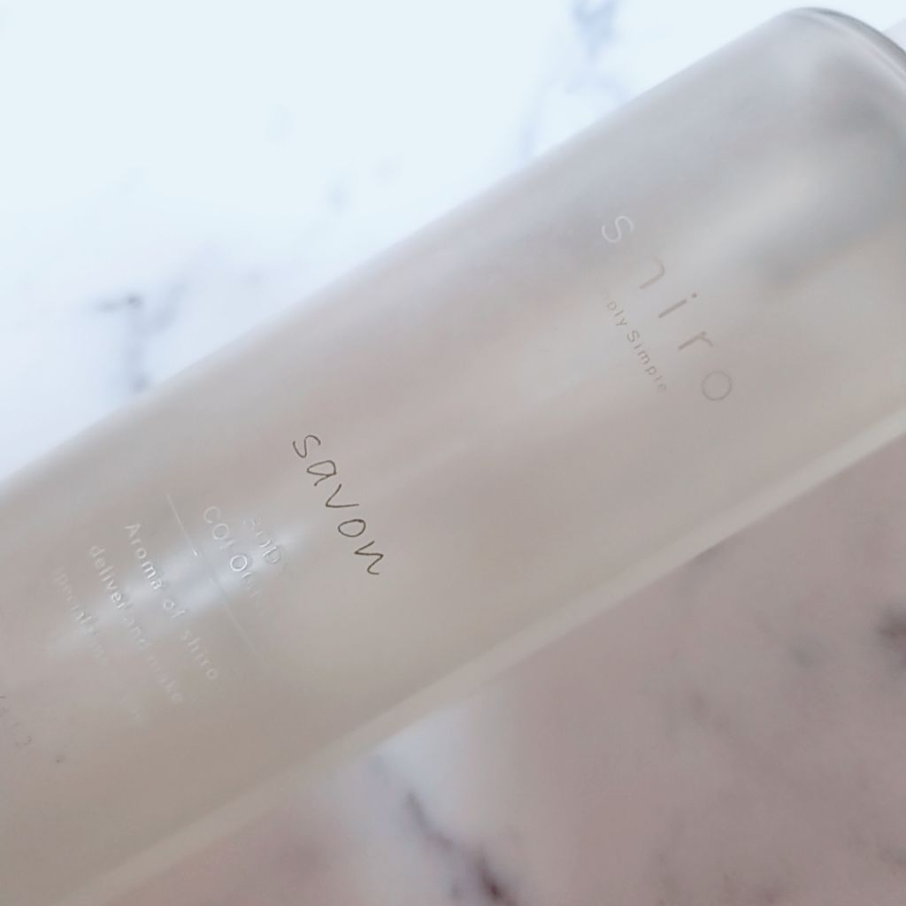 サボン ボディコロン/SHIRO/香水(その他)を使ったクチコミ（1枚目）