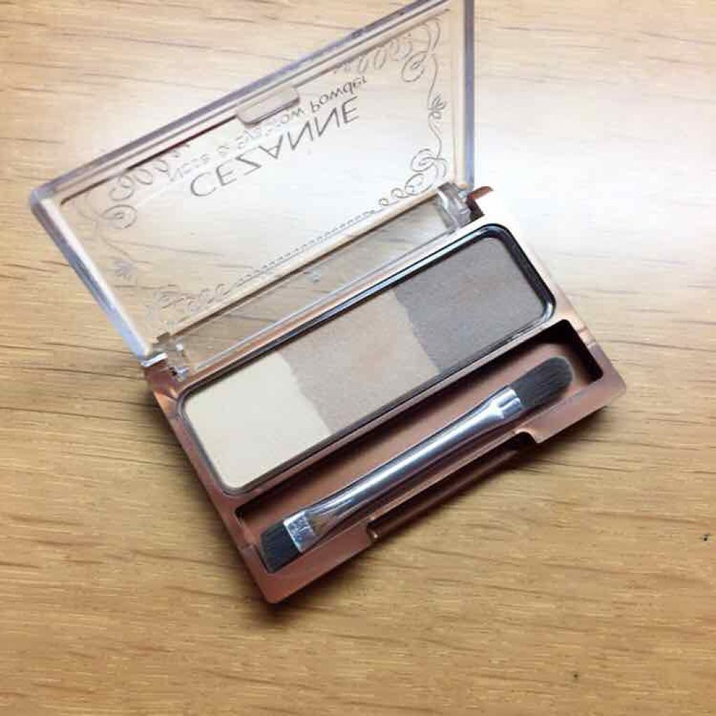 ノーズ&アイブロウパウダー/CEZANNE/パウダーアイブロウを使ったクチコミ(2枚目)