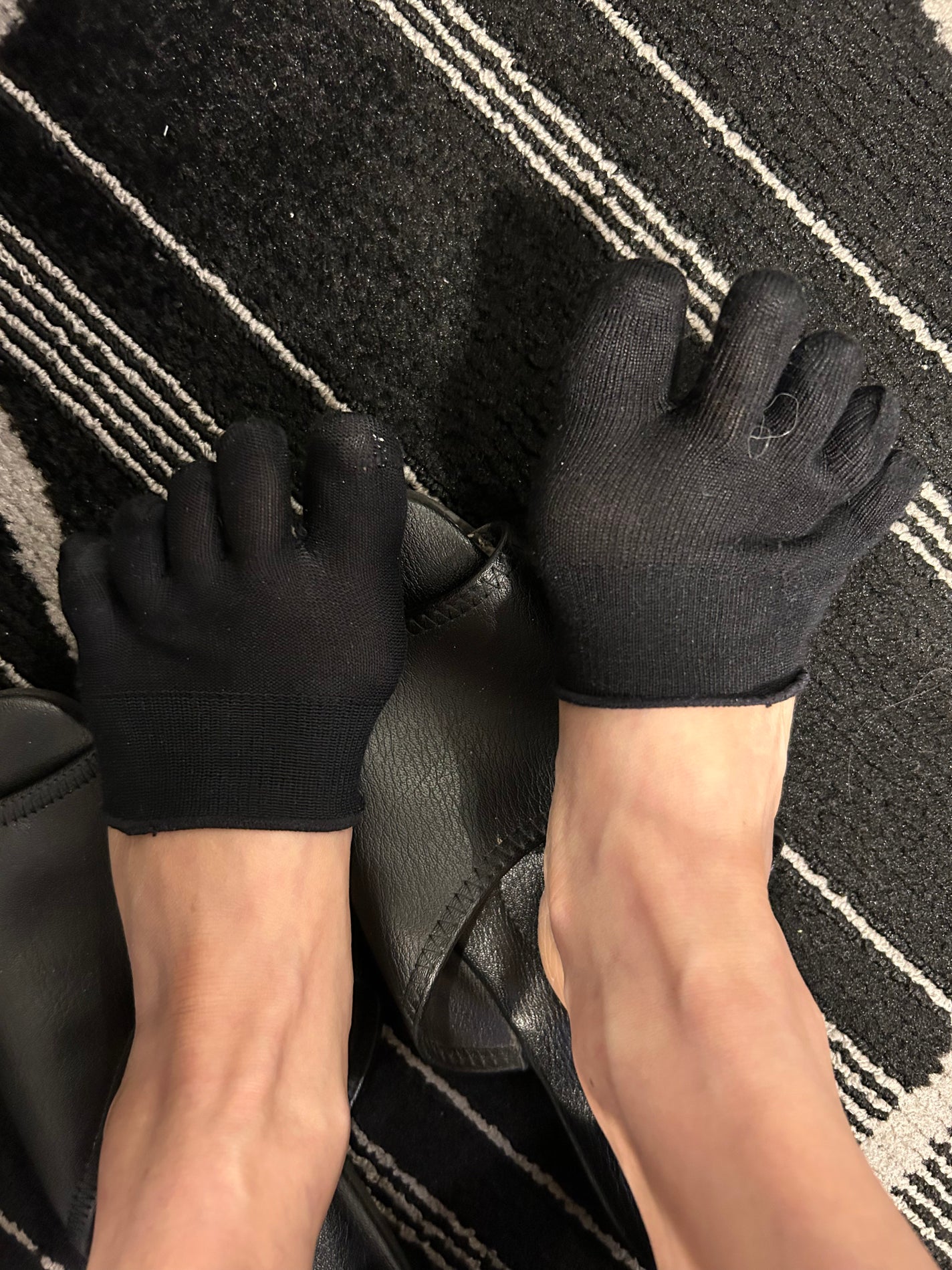 ひふみレイキ💫フォロバ♾️ on LIPS 「五本指インナーソックスで温活🔥血流対策にも⭕️引用記事のホカロ..」(2枚目)