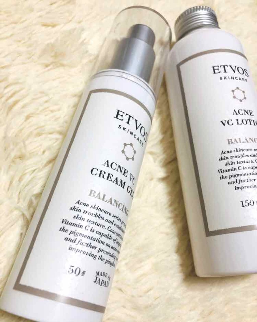 セラミドスキンケア 薬用アクネVCクリームジェル/エトヴォス/フェイスクリームを使ったクチコミ(1枚目)