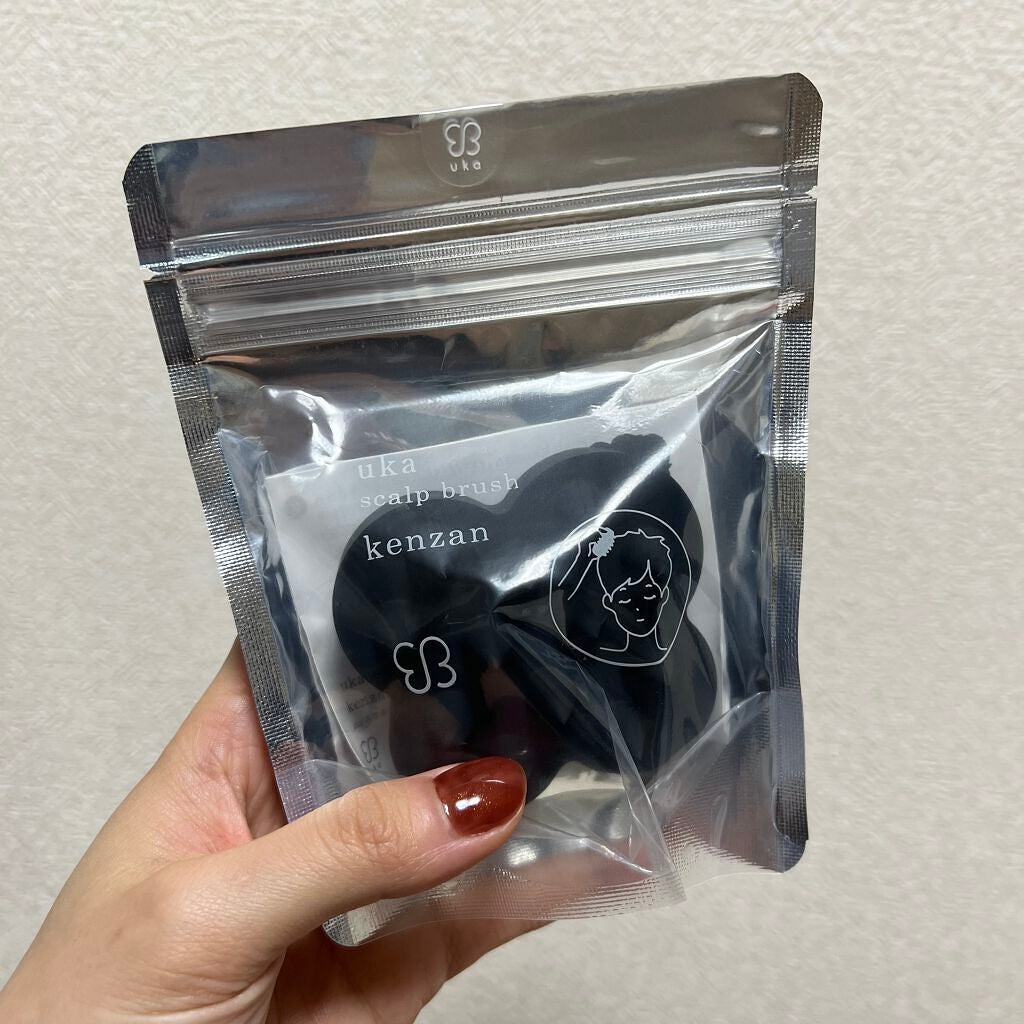 uka scalp brush kenzan/uka/スカルプブラシを使ったクチコミ(2枚目)