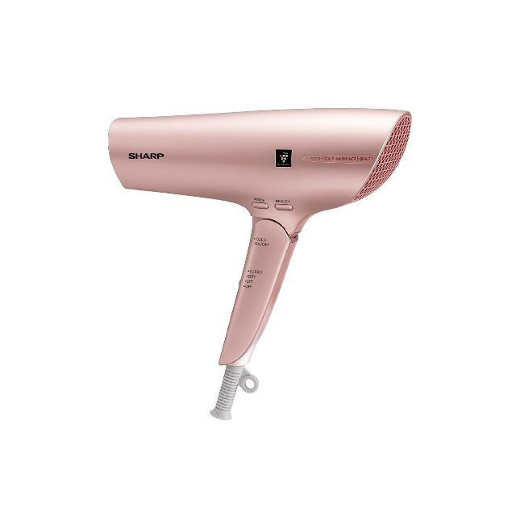 【SHARP】 プラズマクラスター搭載 ヘアドライヤー シェルピンクゴールド 試してみた】シャープ プラズマクラスタードライヤー＜IB-LP9