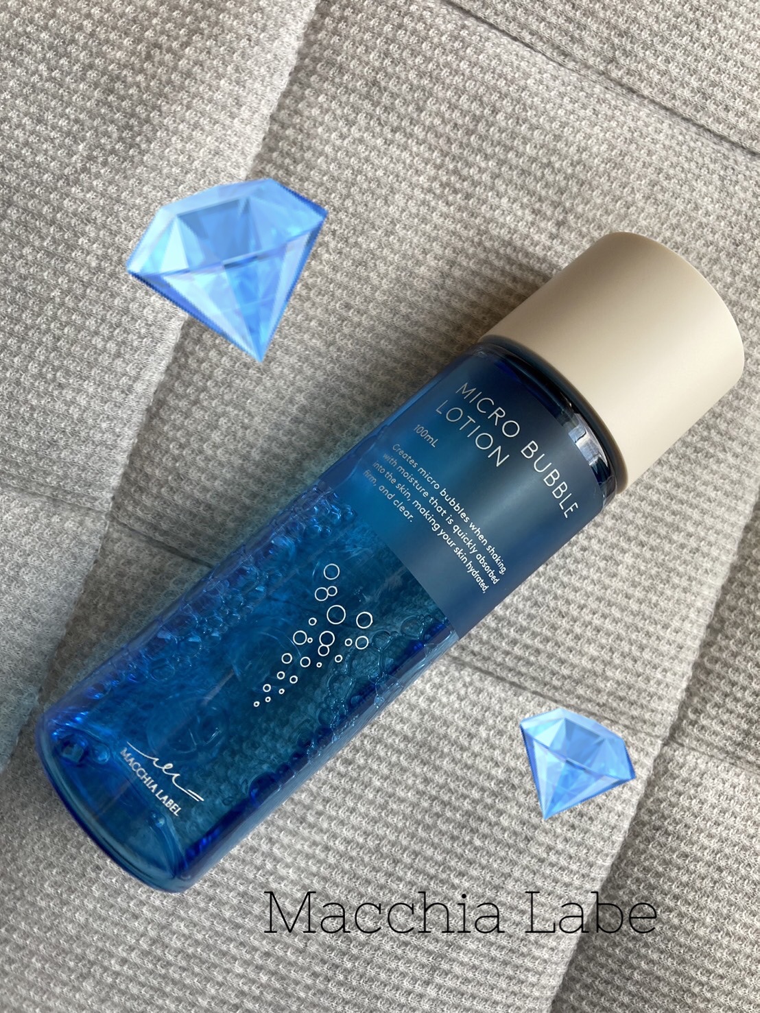 薬用マイクロバブルローション/Macchia Label/化粧水を使ったクチコミ（1枚目）