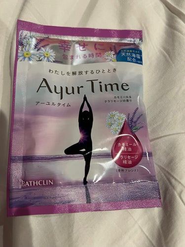 Ayur Time（アーユルタイム） カモミール＆クラリセージの香り 40g/アーユルタイム/入浴剤を使ったクチコミ（1枚目）