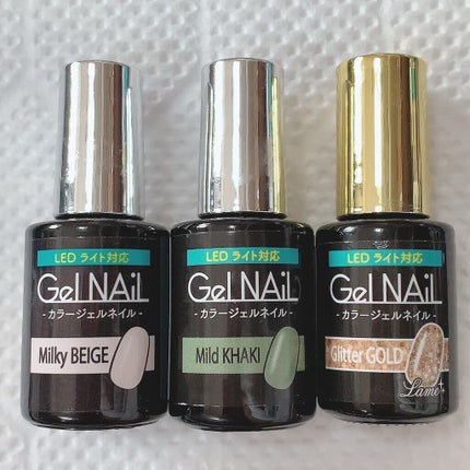 ジェルネイル(ライト対応)/セリア/ジェルネイルを使ったクチコミ(3枚目)