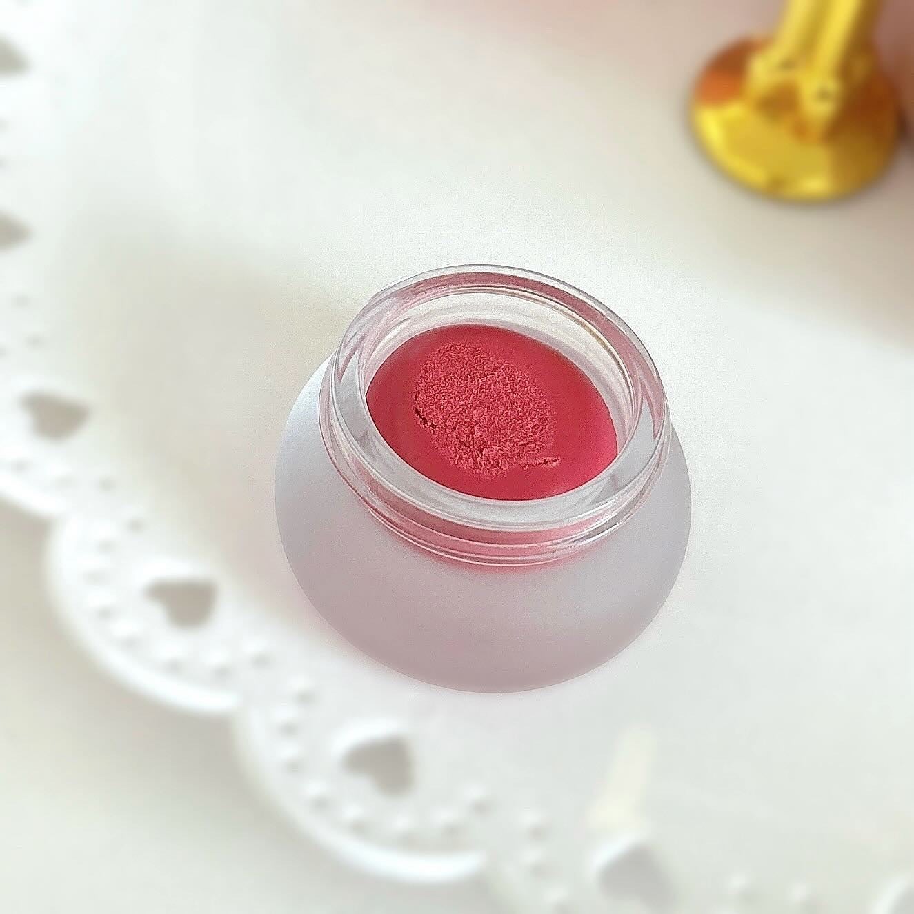 フィー リップアンドチーク ブラーリープリンポット/fwee/口紅を使ったクチコミ(4枚目)