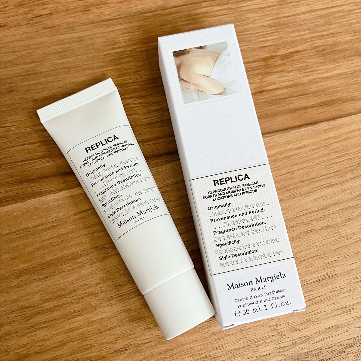 レプリカ ハンドクリーム レイジーサンデー モーニング/Maison Margiela Fragrances/ハンドクリームを使ったクチコミ（1枚目）