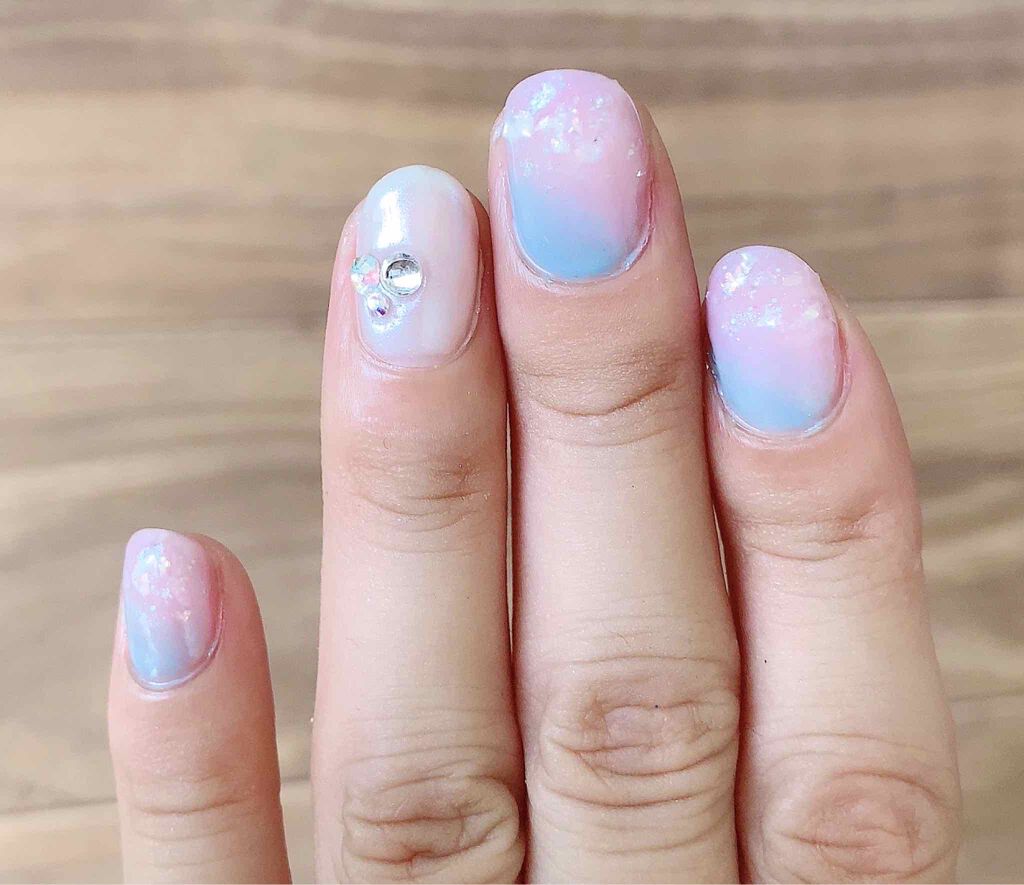 ジェルネイル(ライト対応)/セリア/ジェルネイルを使ったクチコミ(2枚目)