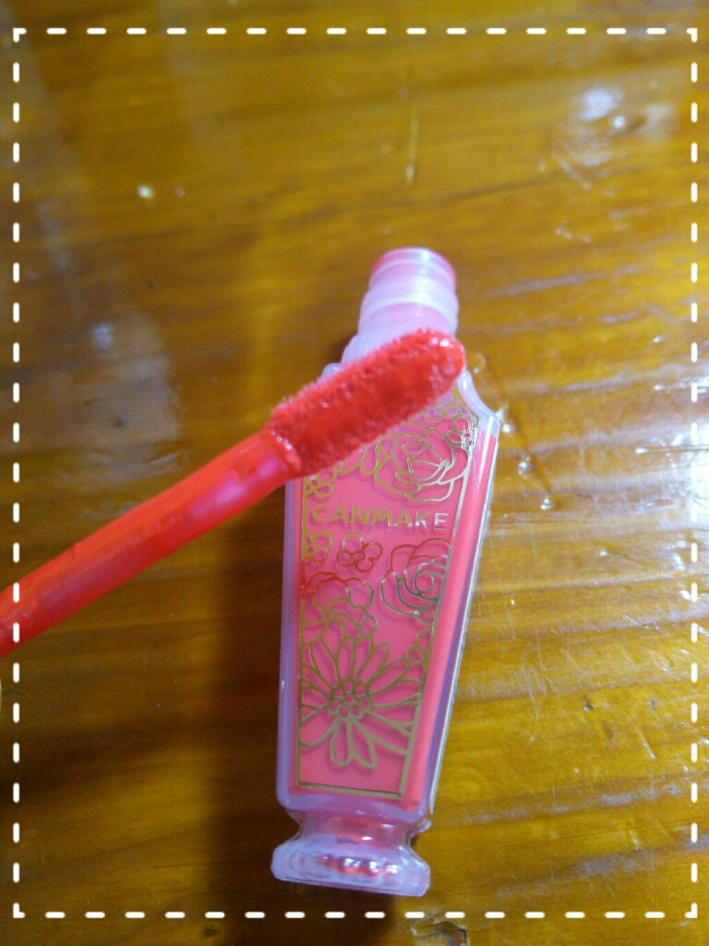 リップティントマット/キャンメイク/リップグロスを使ったクチコミ(3枚目)