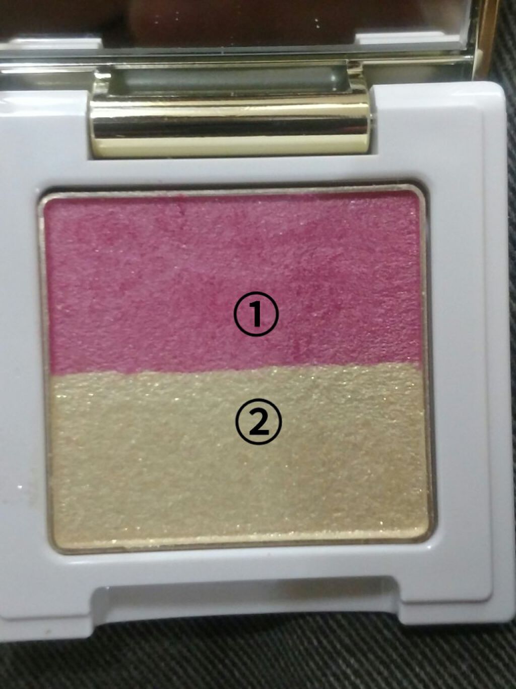 アイカラー リミテッド 016 グラス ア ラ フレーズ/PAUL & JOE BEAUTE/アイシャドウパレットを使ったクチコミ（3枚目）