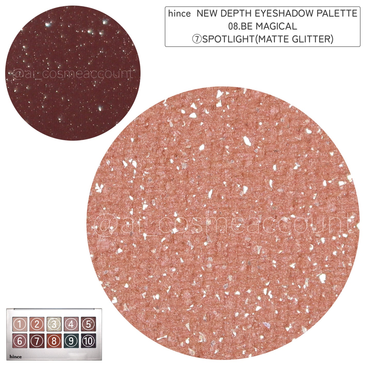 ニューデップスアイシャドウパレット/hince/アイシャドウパレットを使ったクチコミ(6枚目)