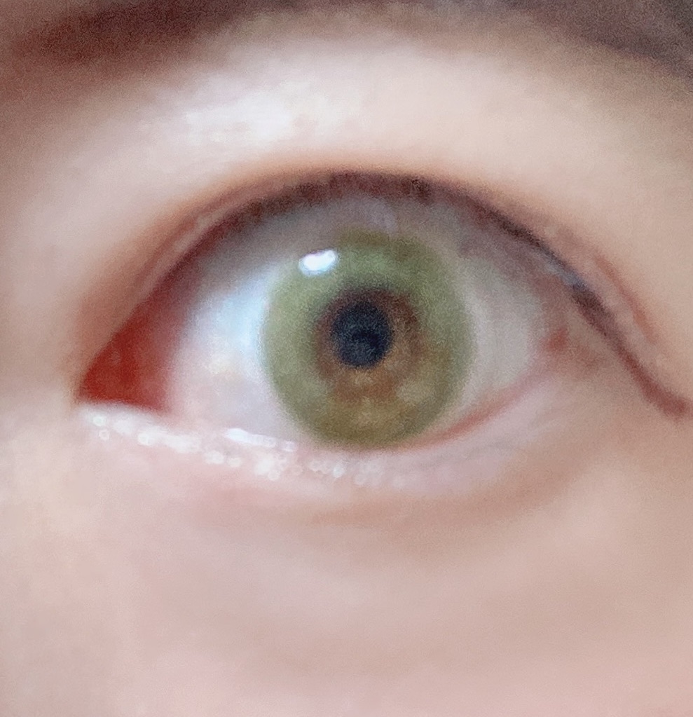 N’s COLLECTION 1day メロンパン/N’s COLLECTION/ワンデー（１DAY）カラコンを使ったクチコミ（3枚目）