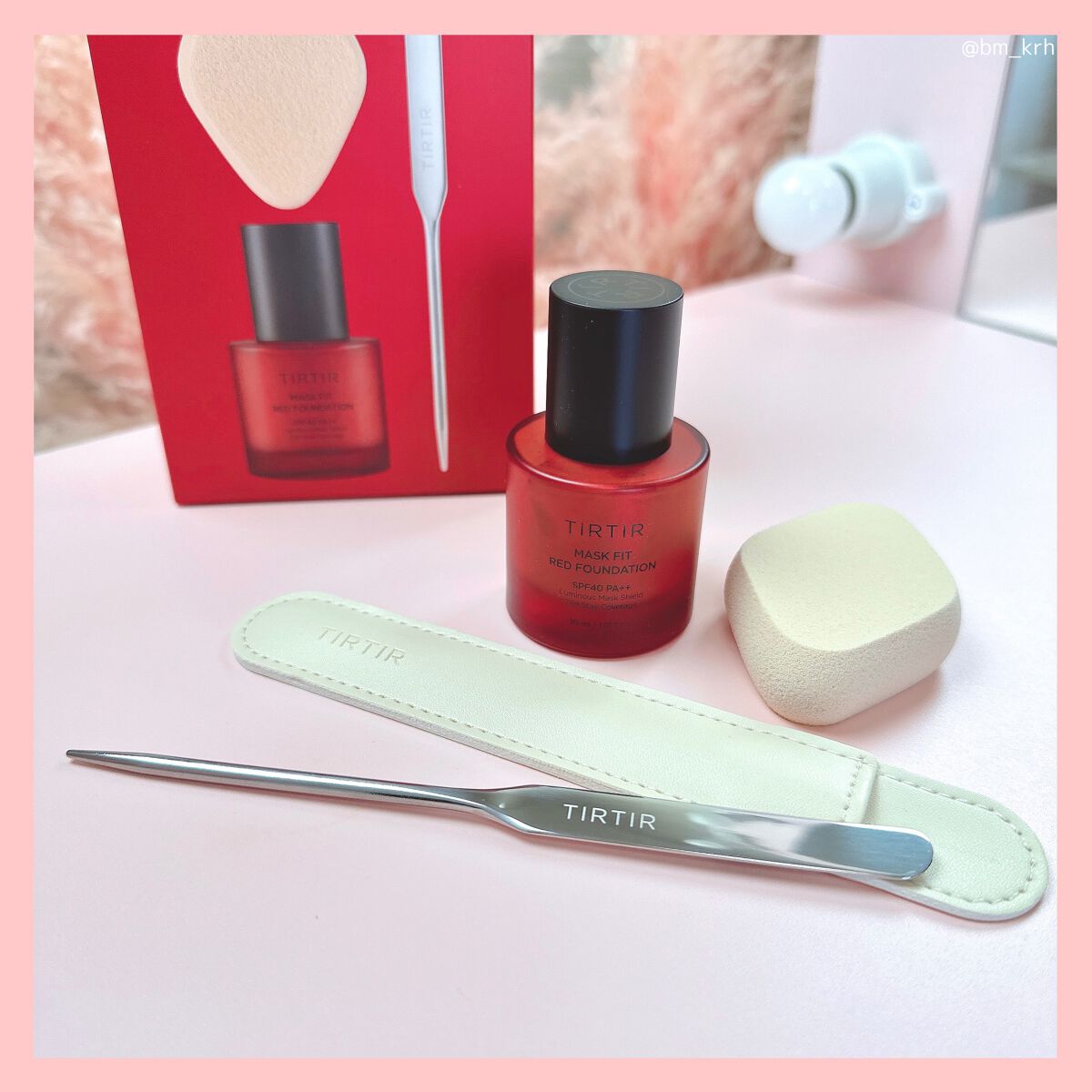 マスクフィットレッドファンデーション/TIRTIR(ティルティル)/リキッドファンデーションを使ったクチコミ(2枚目)