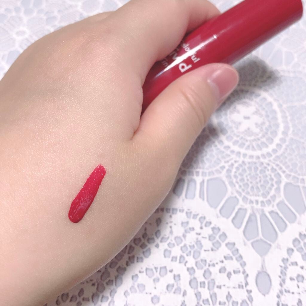 カラフルビビッドティント/ETUDE/口紅を使ったクチコミ(3枚目)