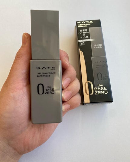 リアルカバーリキッド(セミマット)/KATE/リキッドファンデーションを使ったクチコミ(1枚目)