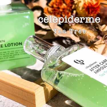 AFTERCARE AMPOULE TEA TREE/celepiderme/美容液を使ったクチコミ（1枚目）