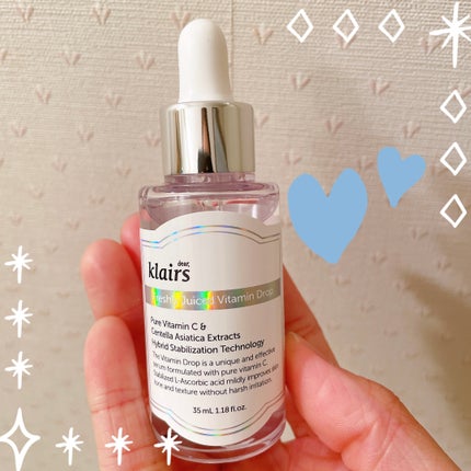 フレッシュリージュースドビタミンドロップ(35ml)/Klairs/美容液を使ったクチコミ(1枚目)