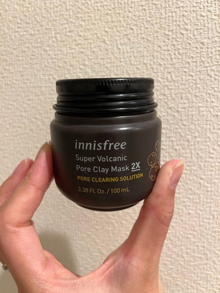 スーパーヴォルカニック ポア クレイマスク/innisfree/洗い流すパック・マスクを使ったクチコミ(1枚目)