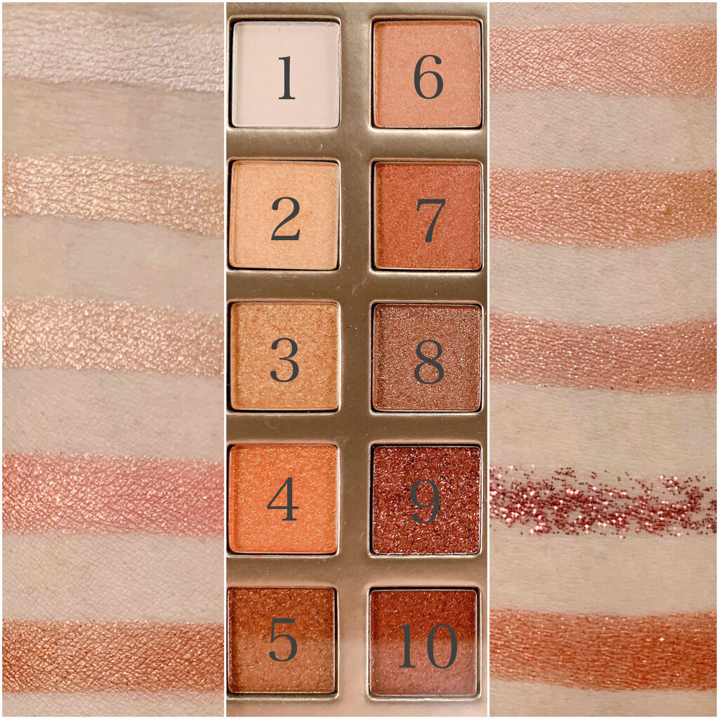 プロ ダズリング アイパレット グリッツ シャワー/CLIO/アイシャドウパレットを使ったクチコミ（2枚目）