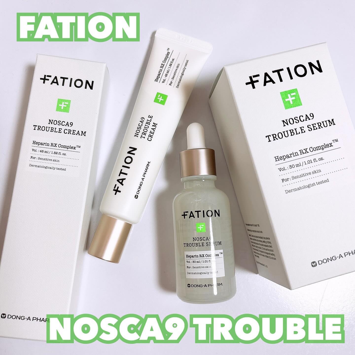 ノスカナイン トラブル セラム/FATION/美容液を使ったクチコミ（1枚目）