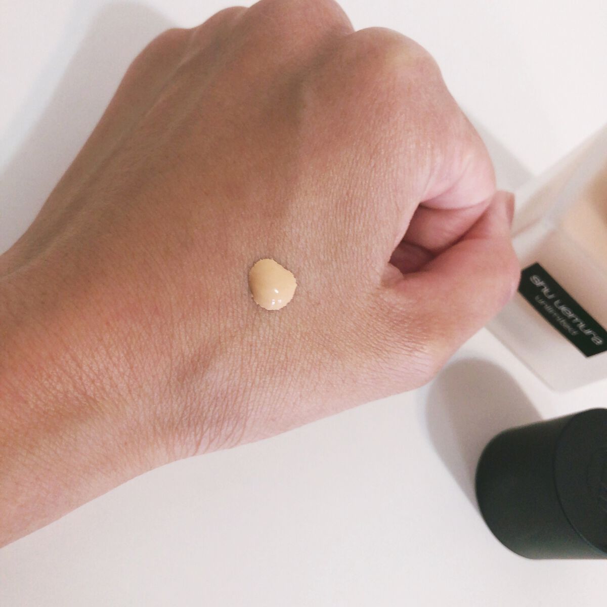 （旧）アンリミテッド ラスティング フルイド/shu uemura/リキッドファンデーションを使ったクチコミ（2枚目）