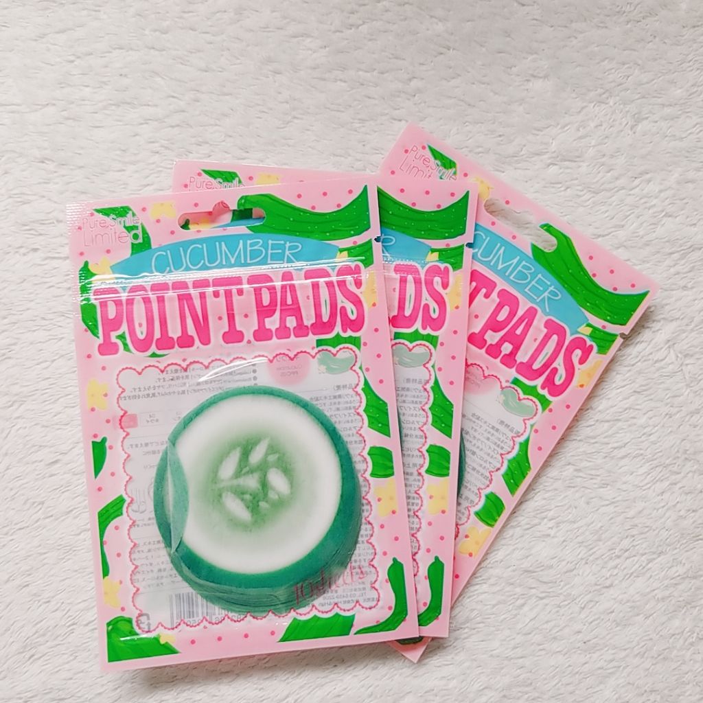 ジューシーフルーツ ポイントパッド キュウリ/Pure Smile/トナーパッドを使ったクチコミ（1枚目）