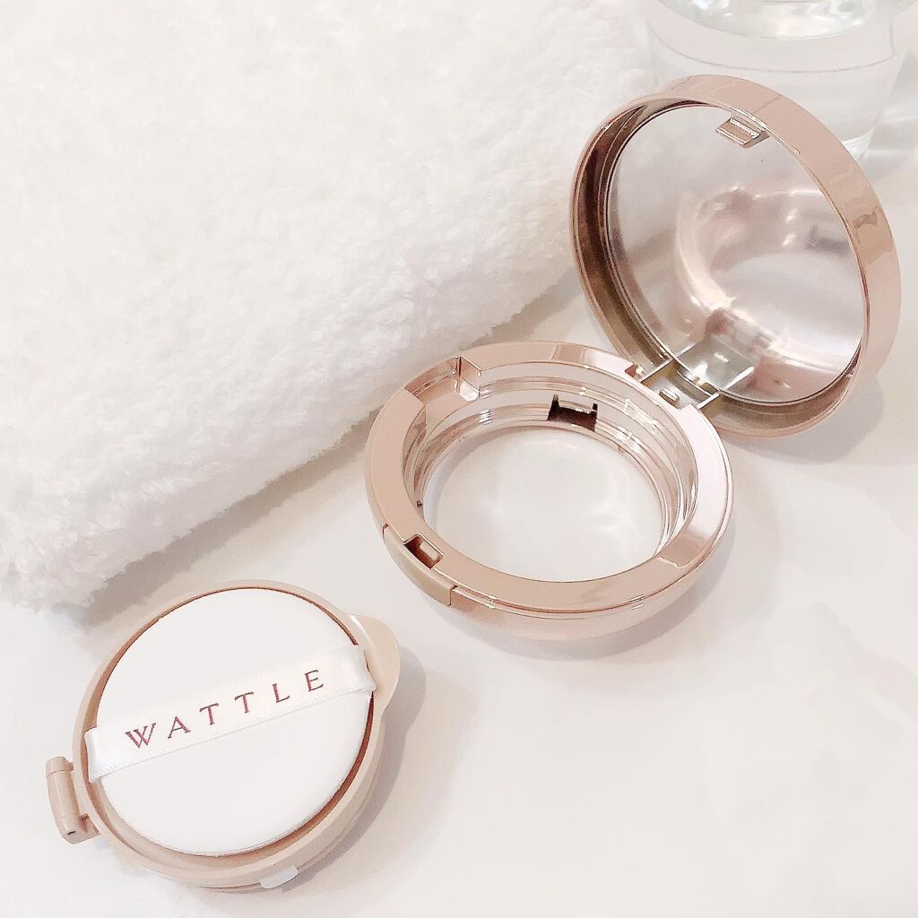 WATTLEクッションファンデーション/WATTLE/クッションファンデーションを使ったクチコミ(3枚目)