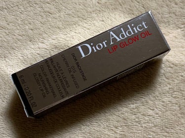 ディオール アディクト リップ グロウ オイル 015 チェリー/Dior/リップグロスを使ったクチコミ（2枚目）