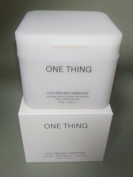 シカピーリングトナーパッド/ONE THING/トナーパッドを使ったクチコミ(1枚目)