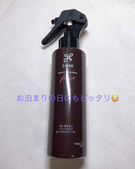熱を味方にするミスト/リーゼ/ヘアミストを使ったクチコミ(1枚目)
