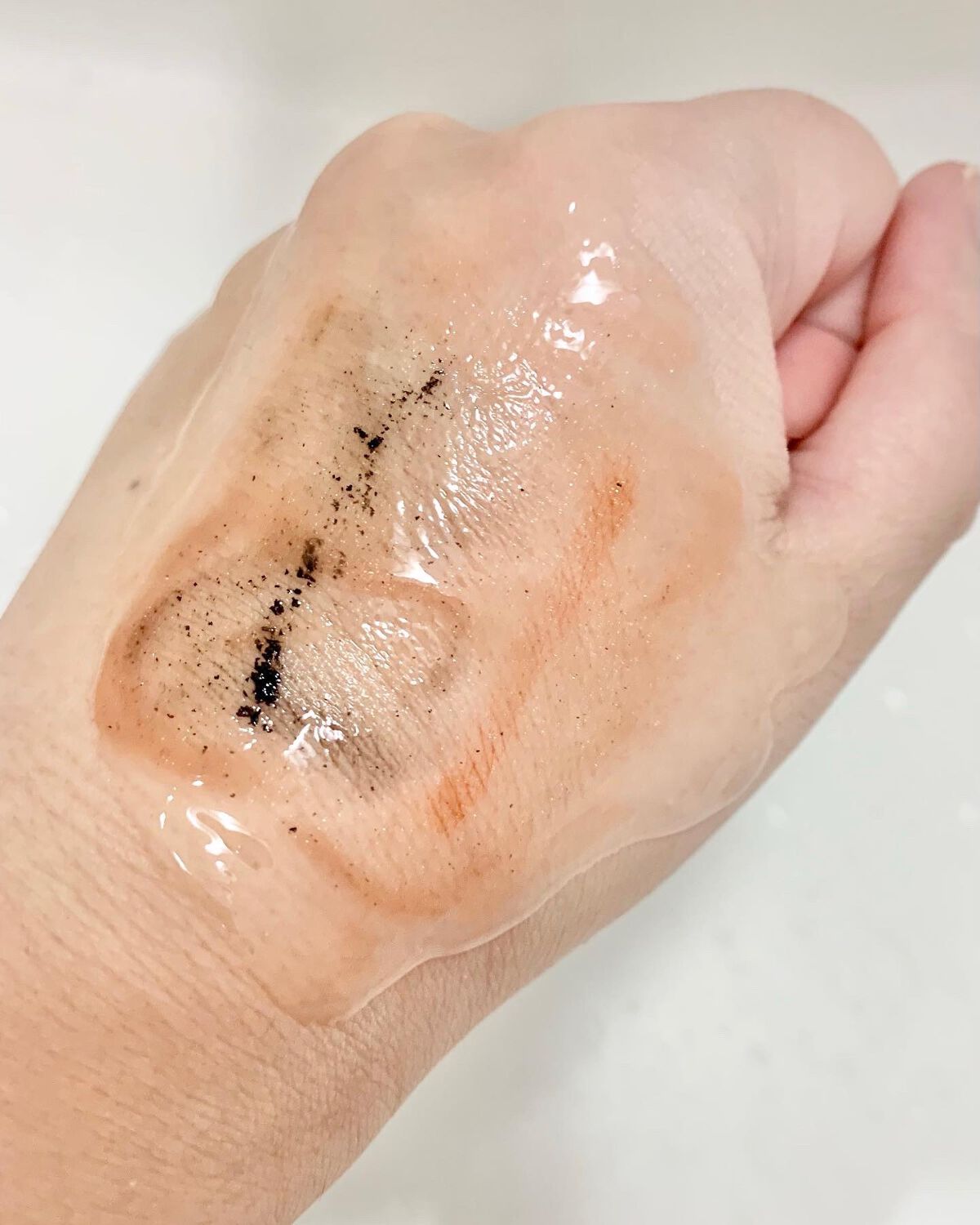 モイストボタニカルジェルクレンジング/unlabel/クレンジングジェルを使ったクチコミ(3枚目)