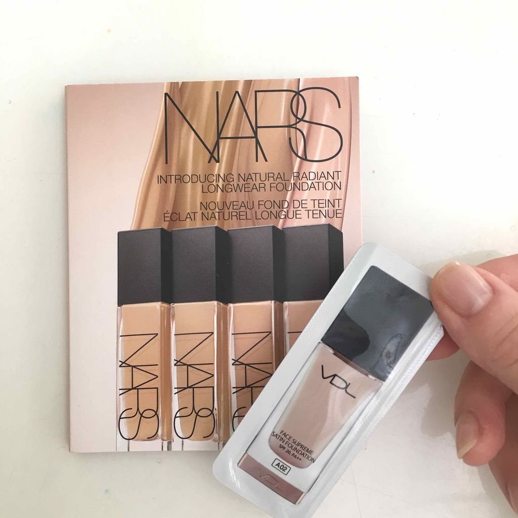 ナチュラルラディアント ロングウェアファンデーション/NARS/リキッドファンデーションを使ったクチコミ(1枚目)