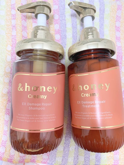 Creamy EXダメージリペアシャンプー1.0/ヘアトリートメント2.0/&honey/市販シャンプーを使ったクチコミ(1枚目)