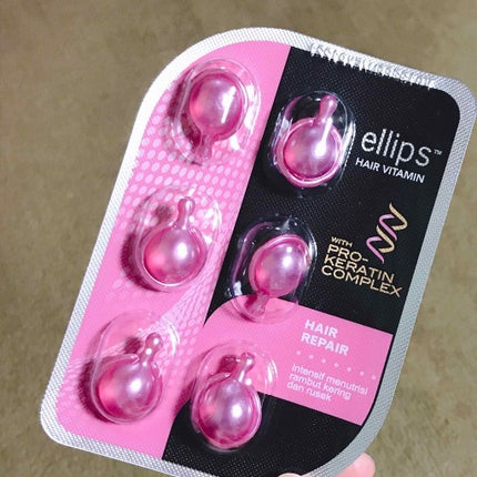 ヘアーオイル【トリートメント】/ellips/ヘアオイルを使ったクチコミ(1枚目)