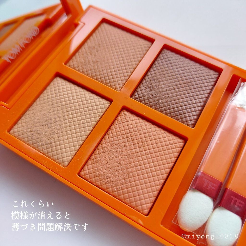 アイ カラー クォード/TOM FORD BEAUTY/アイシャドウパレットを使ったクチコミ(4枚目)