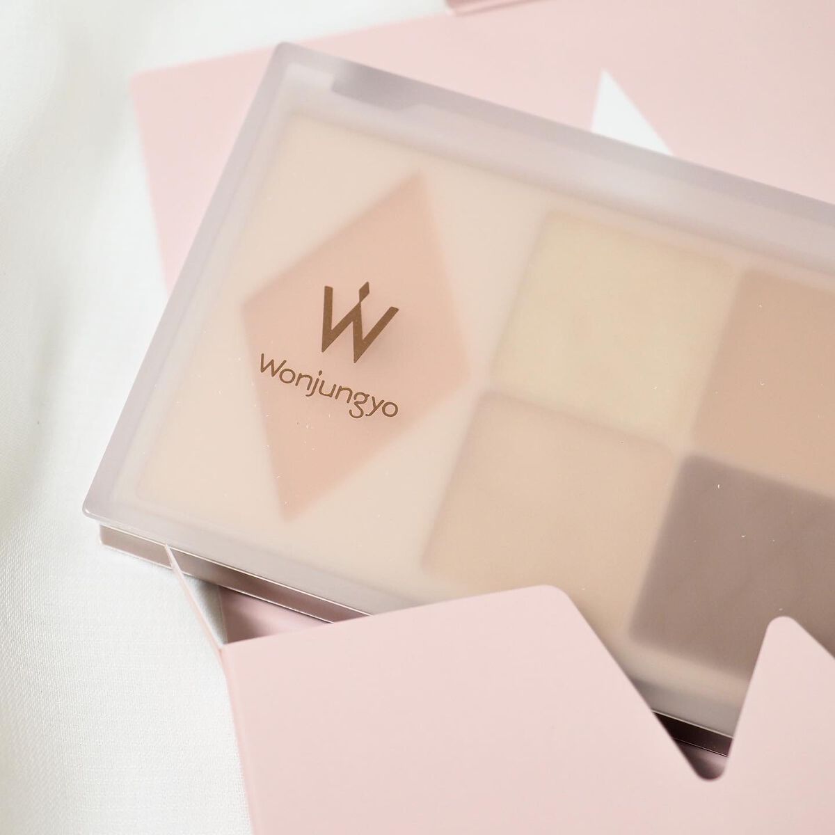 ウォンジョンヨ W デイリームードアップパレット /Wonjungyo/アイシャドウパレットを使ったクチコミ(6枚目)