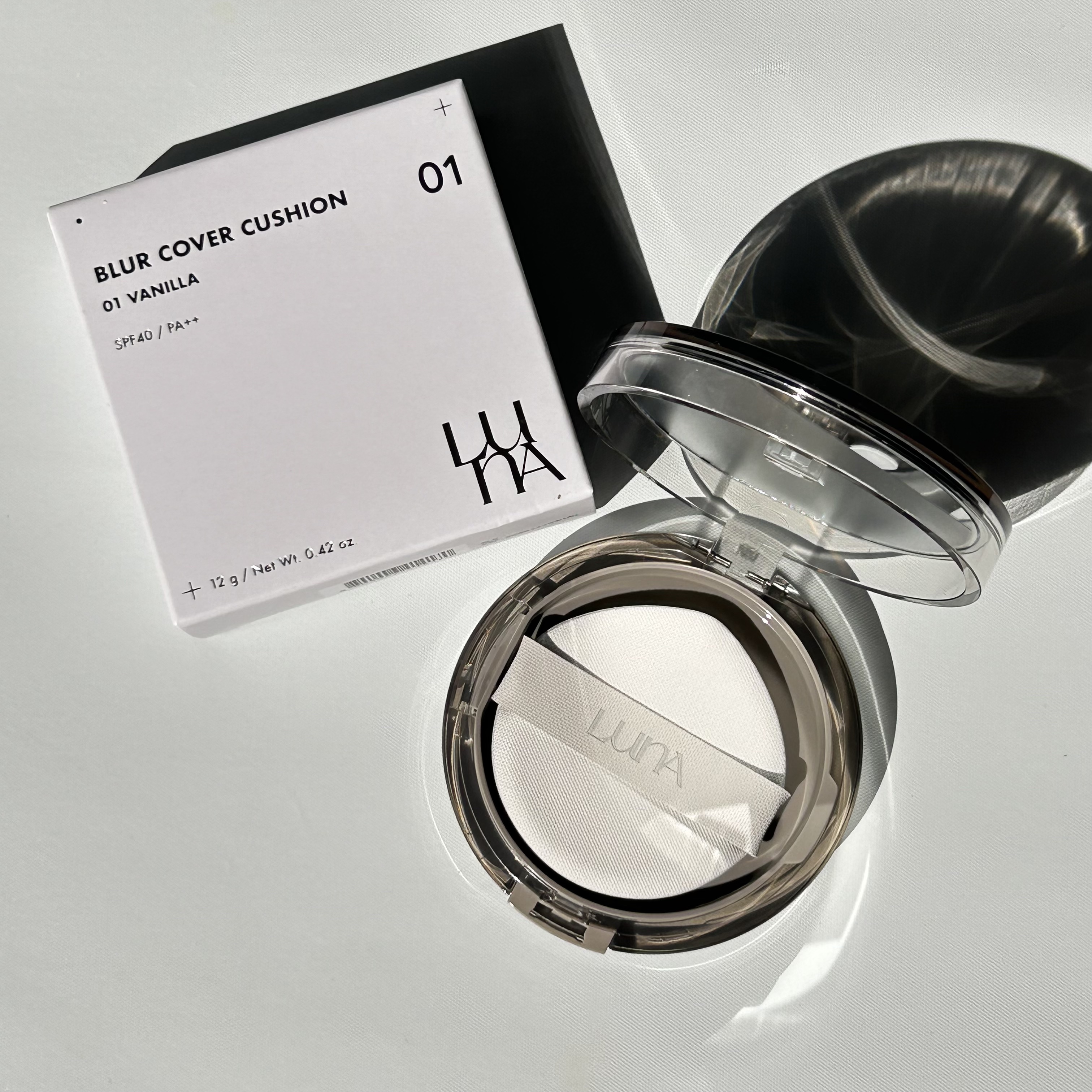 ブラーカバークッション/LUNA/クッションファンデーションを使ったクチコミ（3枚目）