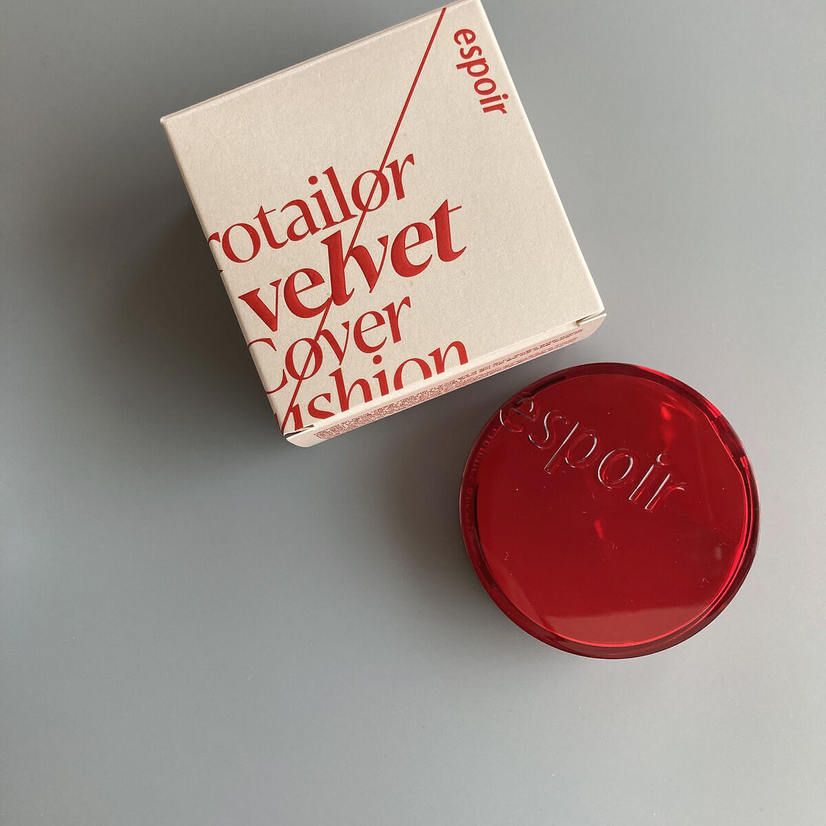 プロテーラービーベルベットカバークッション/espoir/クッションファンデーションを使ったクチコミ（1枚目）