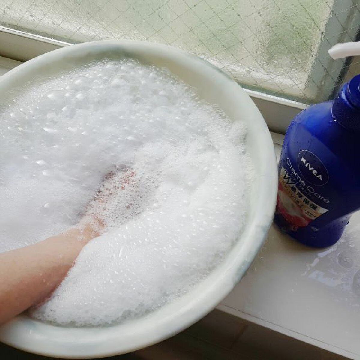 ニベア クリームケア ボディウォッシュ フレンチガーデンローズの香り/ニベア/ボディソープを使ったクチコミ(4枚目)