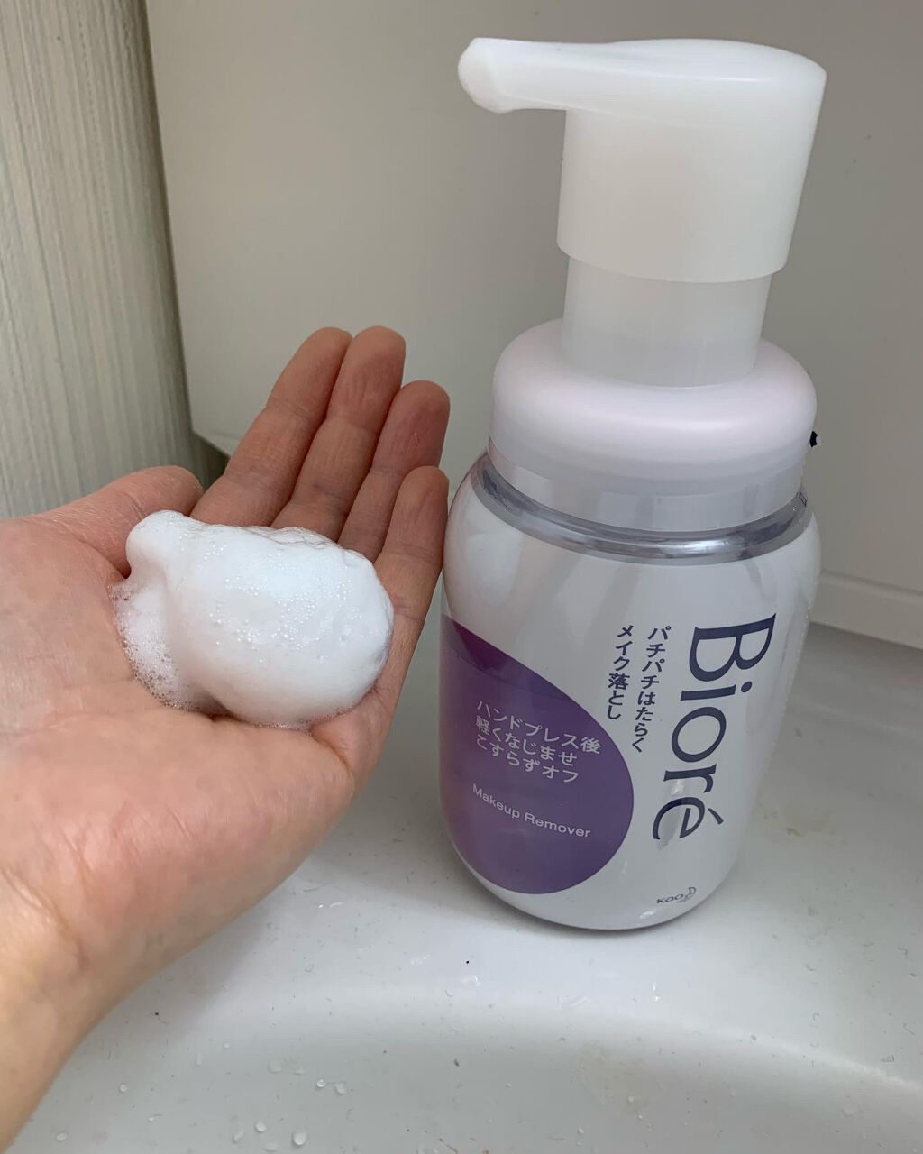 パチパチはたらくメイク落とし/ビオレ/クレンジングウォーターを使ったクチコミ（2枚目）