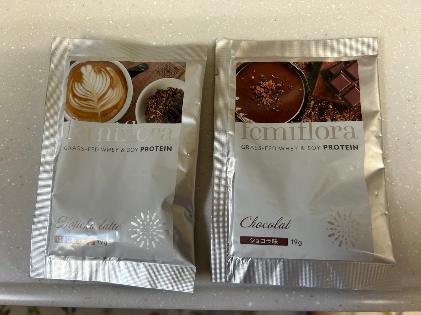 フェミフローラ グラスフェッドホエイ&ソイプロテイン ショコラ味/わかもと製薬/その他プロテインを使ったクチコミ(1枚目)