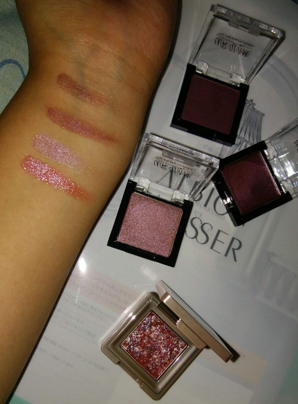 UR GLAM POWDER EYESHADOW/U R GLAM/単色アイシャドウを使ったクチコミ(4枚目)