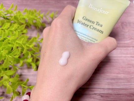 グリーンティーウォーターボム/Bonajour/フェイスクリームを使ったクチコミ(4枚目)