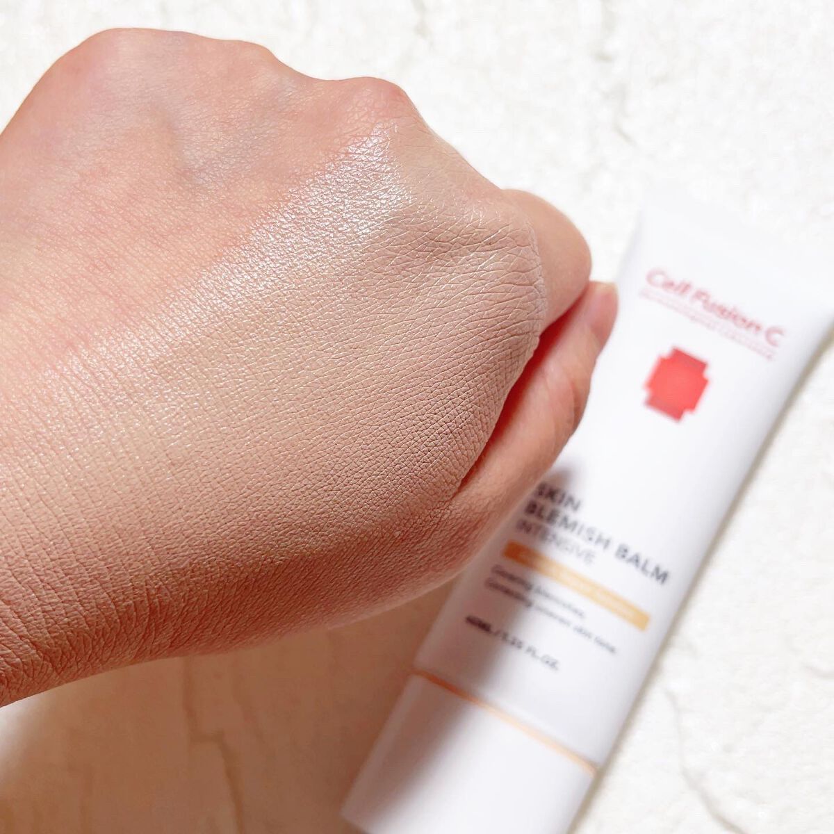 スキンブレミッシュバーム/Cell Fusion C(セルフュージョンシー)/化粧下地を使ったクチコミ(3枚目)