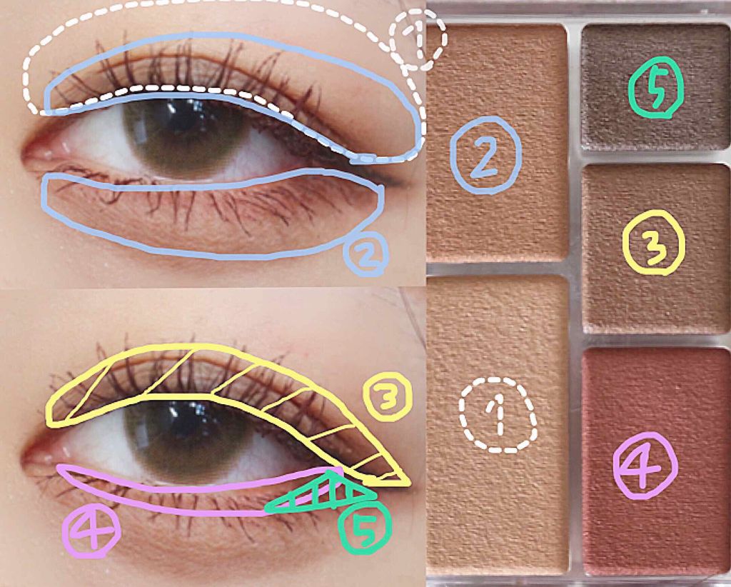 インク カラー カラ（AD）/PERIPERA/マスカラを使ったクチコミ（3枚目）