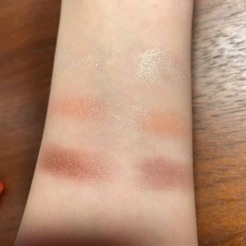 トーンアップアイシャドウ/CEZANNE/アイシャドウパレットを使ったクチコミ(2枚目)