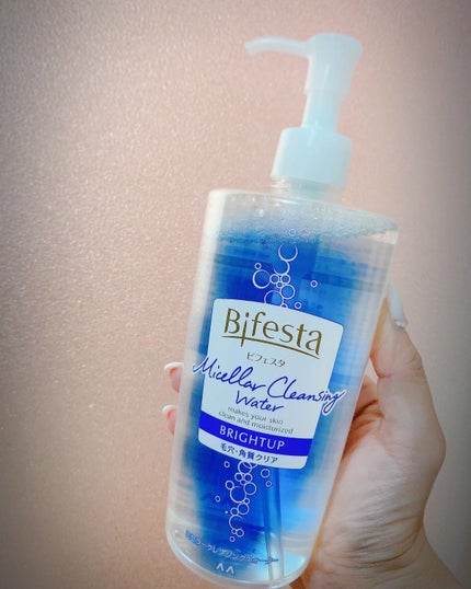 ミセラークレンジングウォーター ブライトアップ/ビフェスタ/クレンジングウォーターを使ったクチコミ(1枚目)